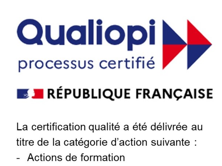 Organisme de formation certifié Qualiopi Organisme de formation certifié Qualiopi