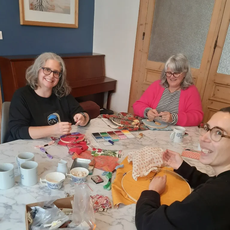 atelier patchwork en anglais conversation en anglais à Lille